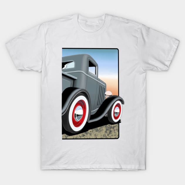 1932 Ford Pick-up Truck T-Shirt by ScarabMotorsports